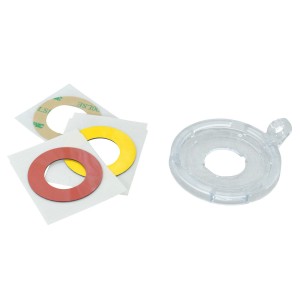 Bazy blokady przycisków/wyłączników awaryjnych Brady 22mm (130823) komplet 5szt. 