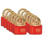 Kłódka mosiężna Brady, 12szt./opk (051354)