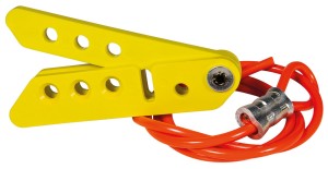 Blokada Scissor-Lok Brady z linką (236921)